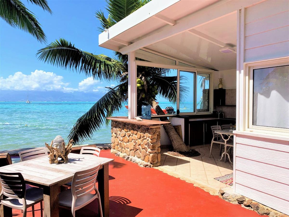 Moorea - Bungalow Chez Papou Afareaitu Екстер'єр фото