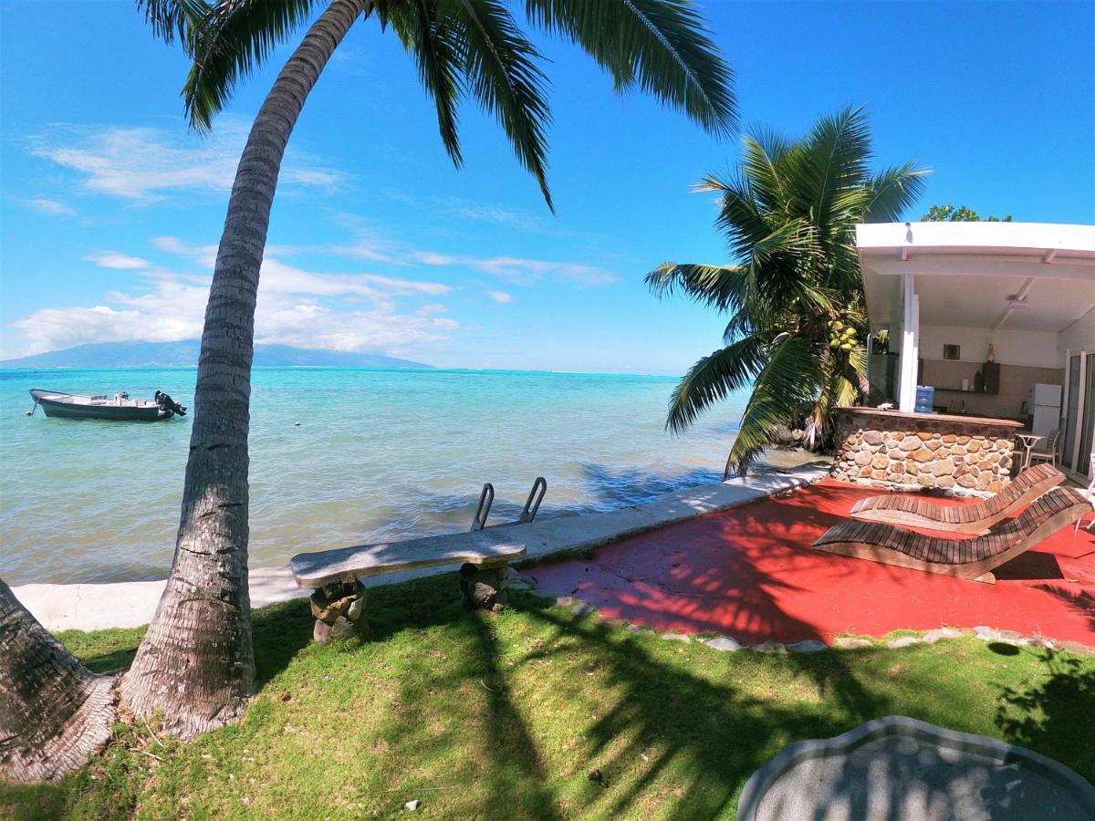 Moorea - Bungalow Chez Papou Afareaitu Екстер'єр фото