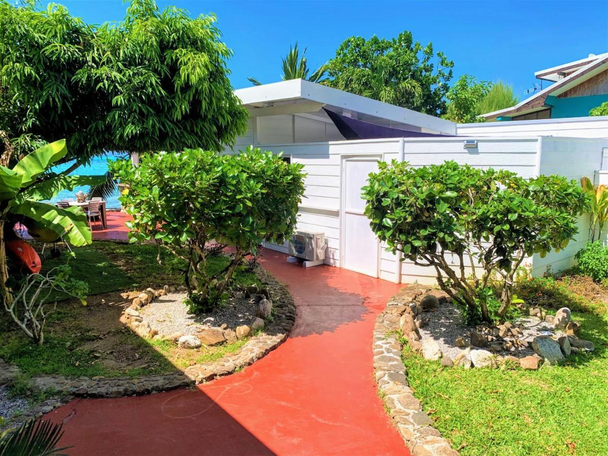 Moorea - Bungalow Chez Papou Afareaitu Екстер'єр фото
